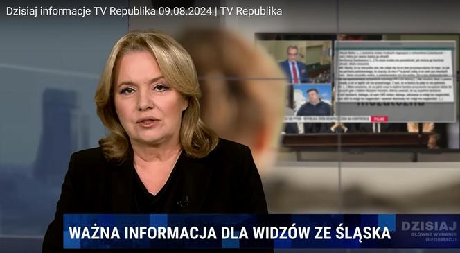 Danuta Holecka, "Dzisiaj", Telewizja Republika