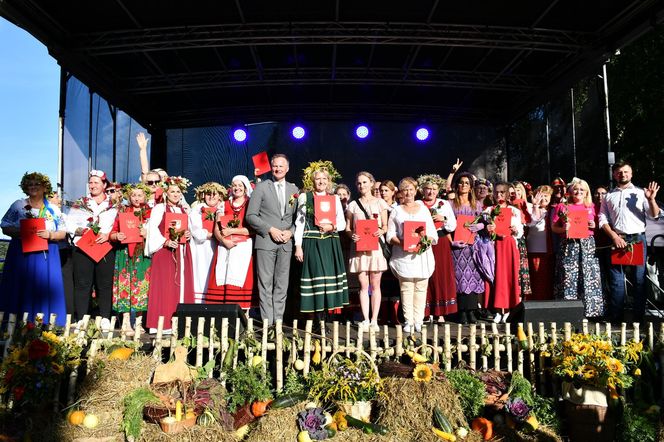 Tłumy na dożynkach w Olsztynku. Zobacz, jak wyglądało tegoroczne święto plonów