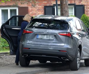 Małgorzata Tusk w wypożyczonym BMW.