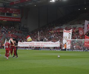 Tak kibice Liverpoolu upamiętnili Diego Jotę