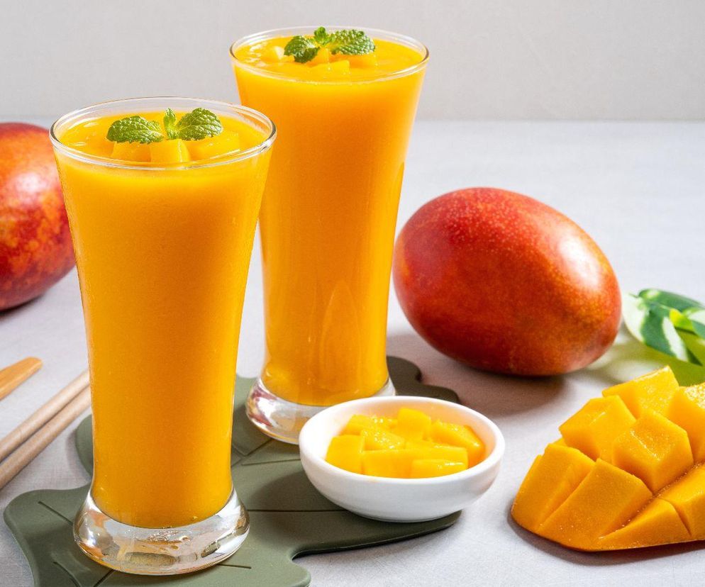 pomarańczowy koktajl na maślance