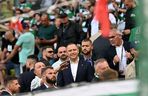 Prezydent RP w młynie Lechii Gdańsk! Karol Nawrocki zaskoczył kibiców