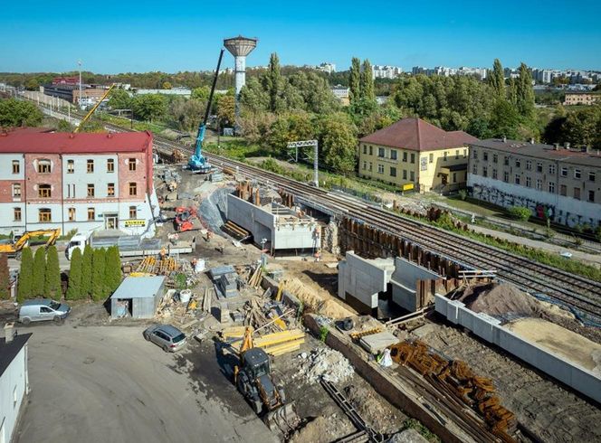 Budowa nowych torów kolejowych w Sosnowcu