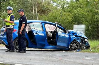 Roztrzaskali się na drodze po Pułtuskiem! Jest wielu rannych w tym małe dziecko