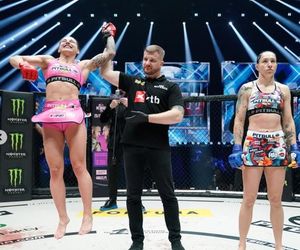 Laura Grzyb przed i po walce na KSW