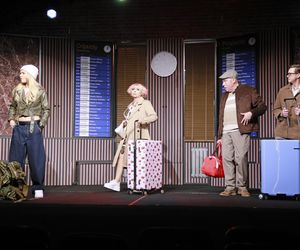 Gwiazdy Rancza znowu razem! Agentka Kusego w samym staniczku! Na zdj. Violetta Arlak, Emilia Komarnicka, Bogdan Kalus, Piotr Ligienza