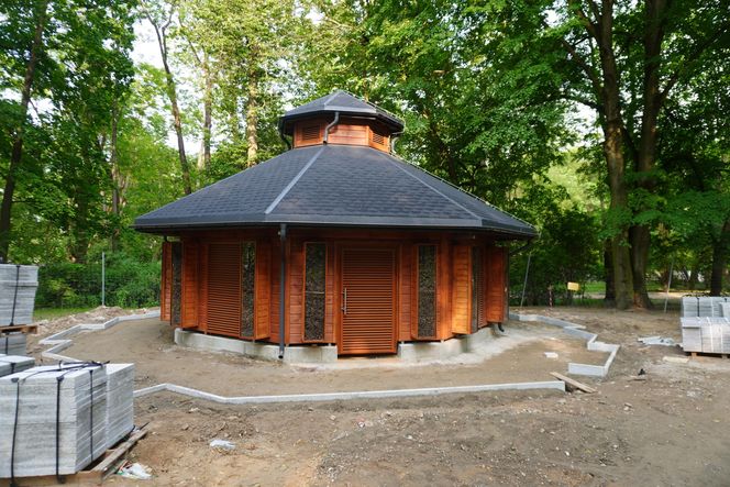 Tężnia solankowa w Parku Planty