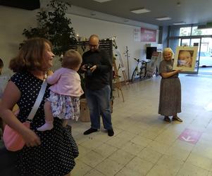 Fotorelacja z wernisażu wystawy prac malarskich Tomasza Stańczuka w Cafe Fryderyk Siedlce