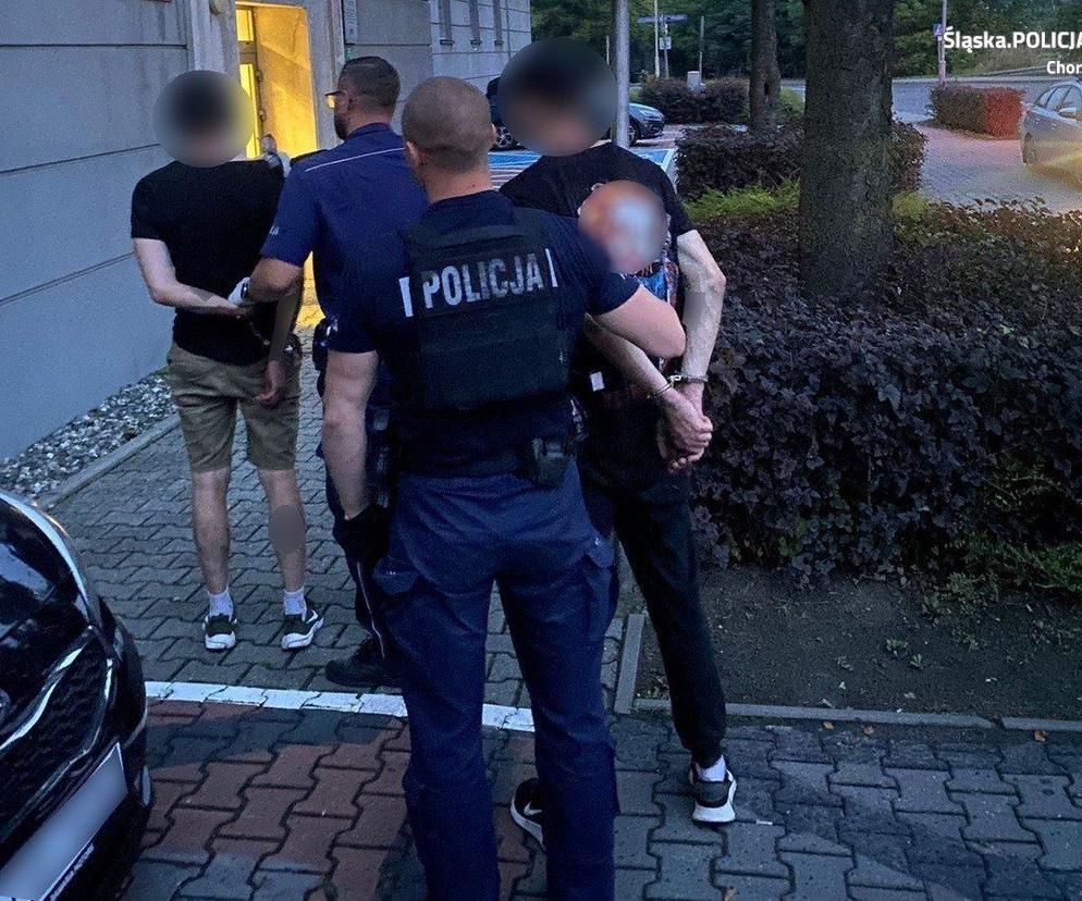 Brutalne pobicie w Chorzowie. Policja zatrzymała dwóch braci