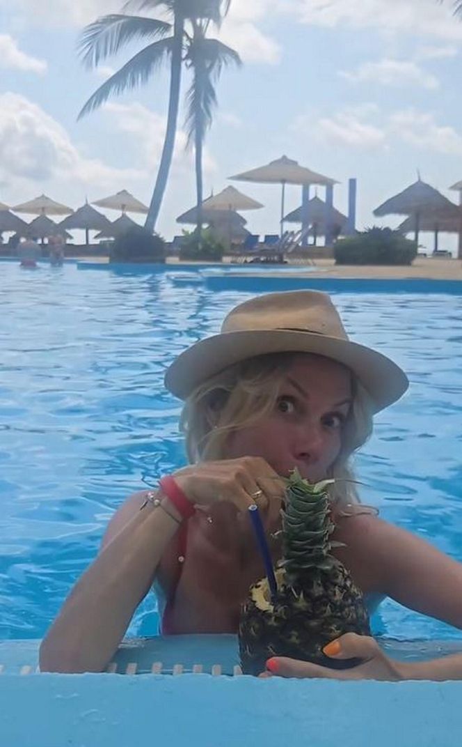 Małgorzata Opczowska była na rajskich wakacjach
