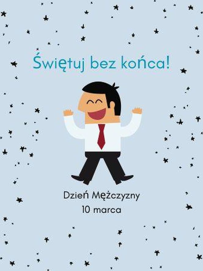 Kartka na Dzień Mężczyzny