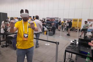 Niesamowita atrakcja dla graczy w hali Expo. Trwa konkurs Zespołowego Tworzenia Gier Komputerowych