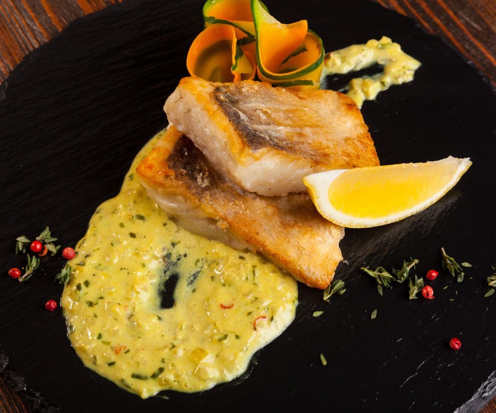 Ryba w sosie cytrynowo-musztardowym - zapiekana ryba w kilka chwil