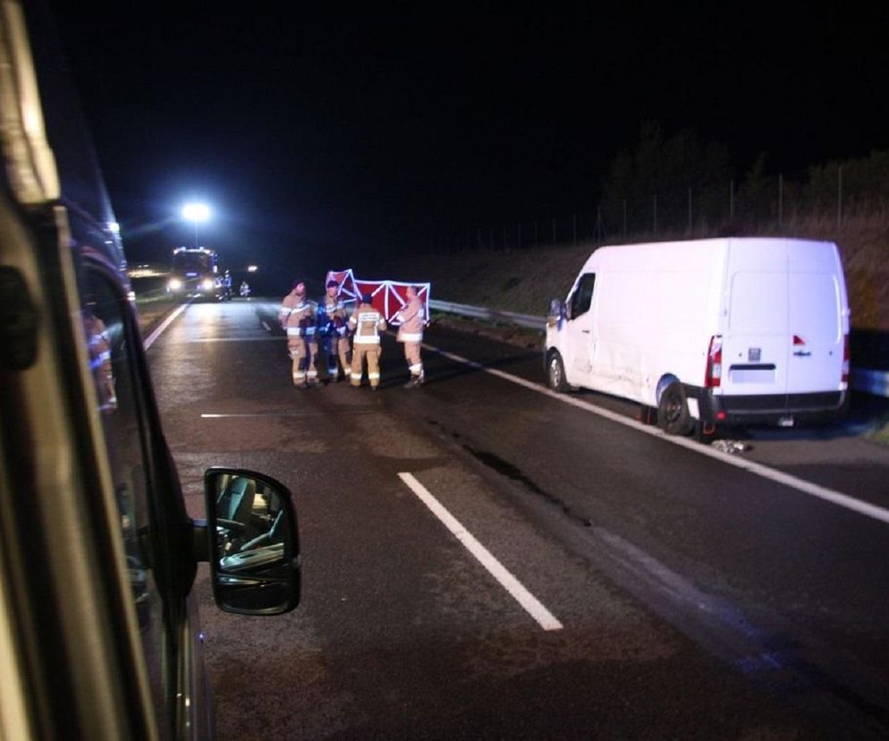 Tragedia na drodze S17. Wymieniali koło na poboczu, chwilę później już nie żyli
