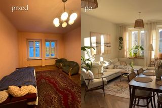 Metamorfoza mieszkania w Chełmie - przed i po