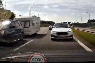 Autostrada A4. Drogowy szeryf filmuje własne wykroczenie