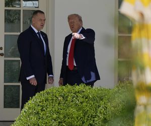 Trump i Nawrocki zamienili kilka słów w cztery oczy