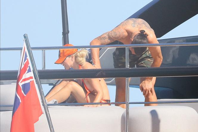 Zlatan Ibrahimović z rodziną na jachcie