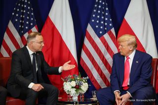 Prezydent Andrzej Duda spotkał się z Donaldem Trumpem. Potwierdził bliski sojusz z Polską