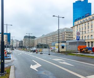 Parking podziemny pod placem Powstańców Warszawy w Warszawie