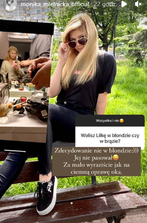 M jak miłość po wakacjach 2022. Lilka (Monika Mielnicka)