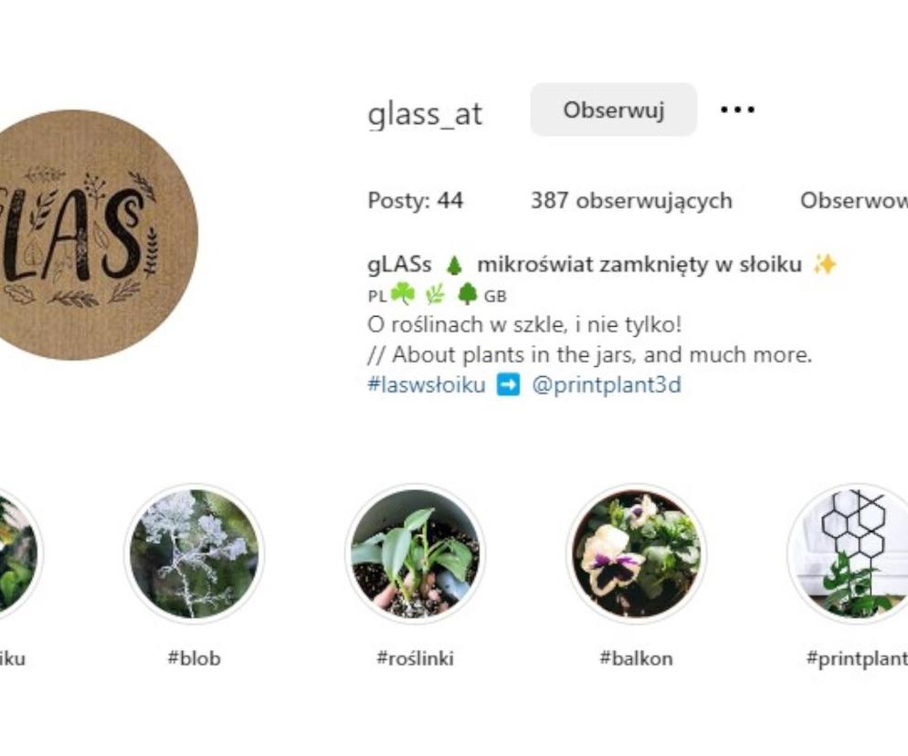 Odwiedź profil Oli i Przemka z PrintPlant na IG: @glass_at 