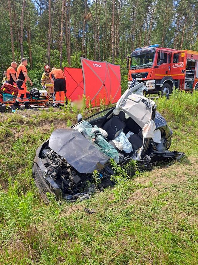 Tragedia w Gocławiu, 42-latek zginął w wypadku 