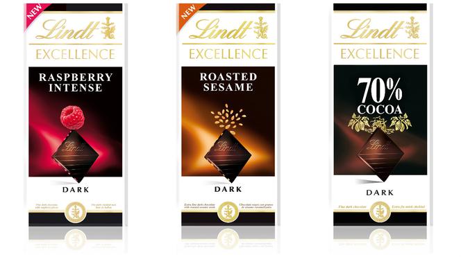 Nowe czekolady Lindt Excellence - Raspberry Intense i Roasted Sesame