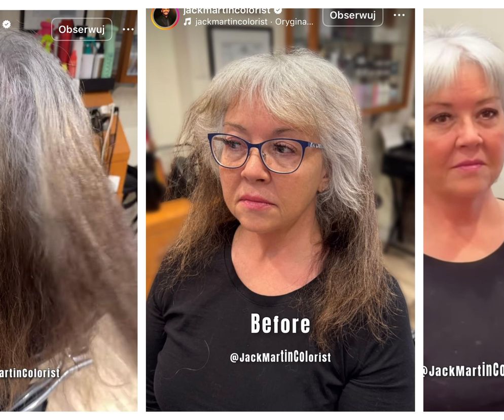 Kobiety po 60-tce szturmują salony fryzjerskie i proszą o tę modna fryzurę na krótkie włosy