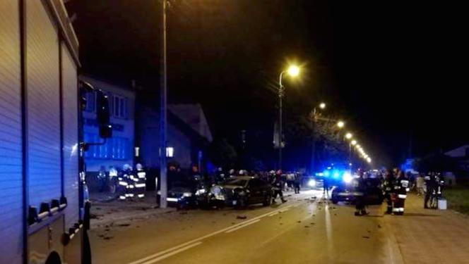 Pięcioro uczestników wypadku trafiło do szpitala
