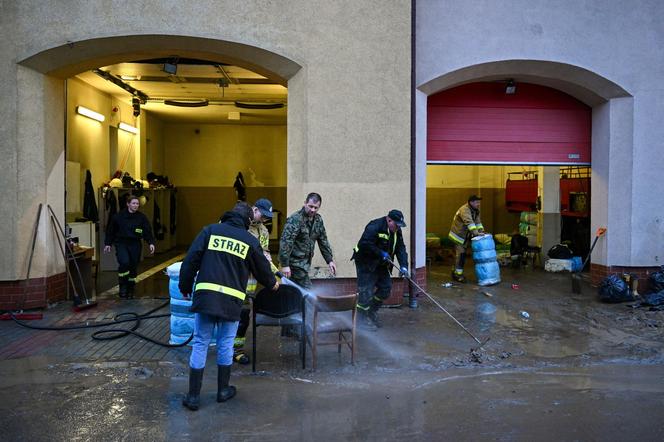 Lądek Zdrój po przejściu fali