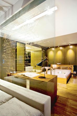 Szklane przegrody we wnętrzach