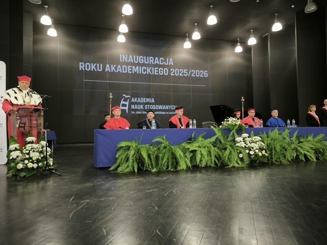 Inauguracja roku akademickiego w Akademii Nauk Stosowanych w Lesznie