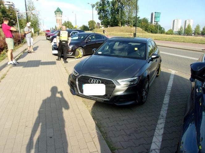 Tak się w Katowicach nie powinno parkować. Kierowcy na cenzurowanym 