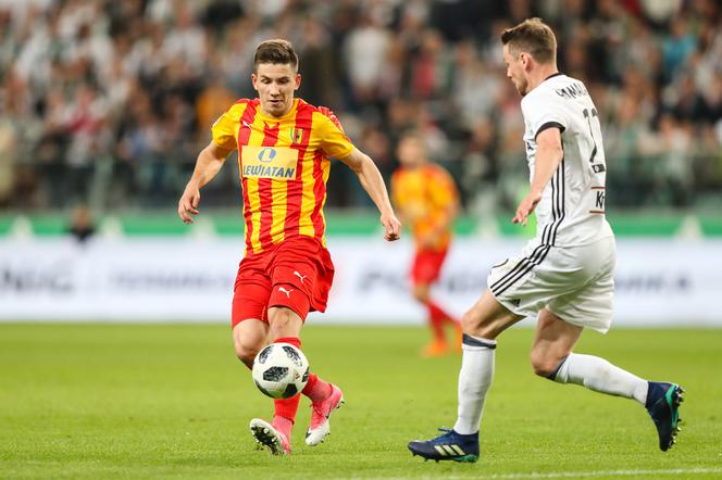 Mateusz Możdżeń, Kasper Hamalainen, Legia Warszawa - Korona Kielce