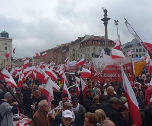 Tusk skomentował protest PiS w Warszawie. Zwrócił się do Kaczyńskiego