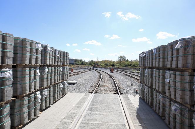 Byliśmy na placu budowy STP Karolin. Tu powstaje wielka sypialnia dla pociągów metra