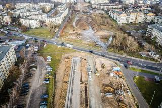 Na Naramowicach prace torowe i drogowe. 28 grudnia zmiany w rejonie ul. Dworskiej