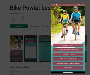 Jest aplikacja rowerowa powiatu leszczyńskiego. Z gotowymi trasami i atrakcjami turystycznymi 