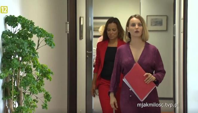 M jak miłość odcinek 1560. Magda (Anna Mucha), Kamila (Anna Gorajska)