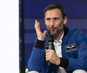 Sławosz Uznański-Wiśniewiski na forum w Karpaczu.