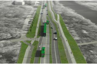 Jak będzie wyglądać dalszy ciąg trasy na Naramowice? 