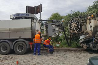 Zrzut ścieków po awarii w przepompowni