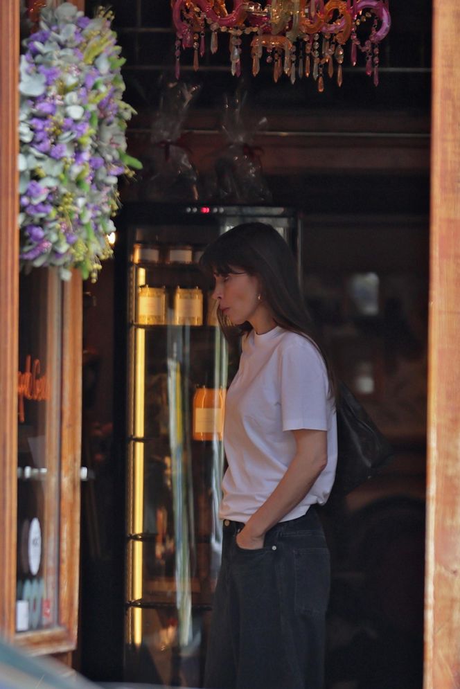 Agnieszka Dygant sobie dogadza