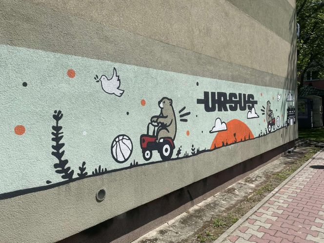 Nowy mural na Ursusie