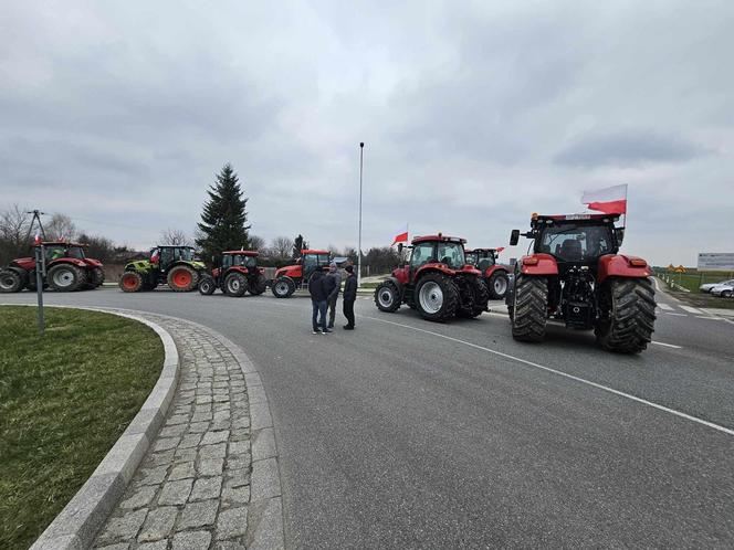 Protest rolników na Podkarpaciu