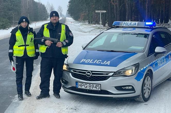 Na wschodniej granicy służą też policjanci z Tarnowa