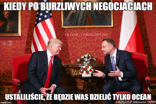 Donald Trump w Polsce - memy