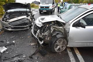 Groźny wypadek na skrzyżowaniu. Policja ma sprawcę