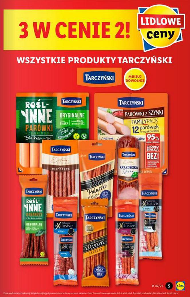 Produkty Tarczyński 3 w cenie 2